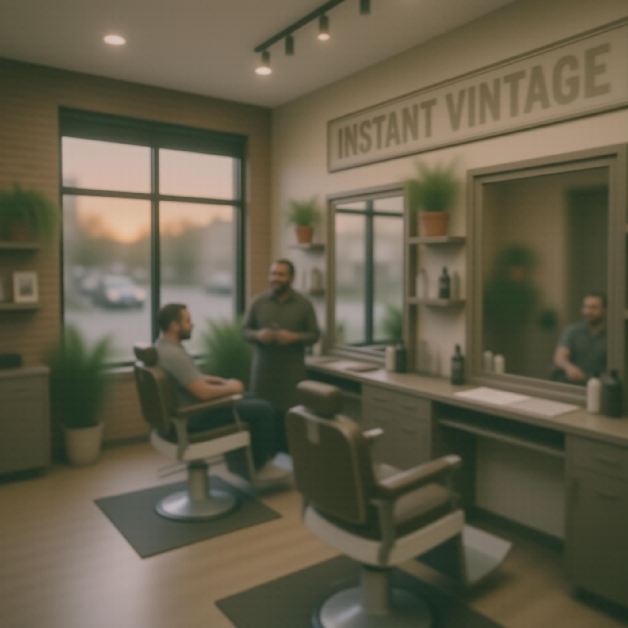 Instant Vintage — Classic Barbershop