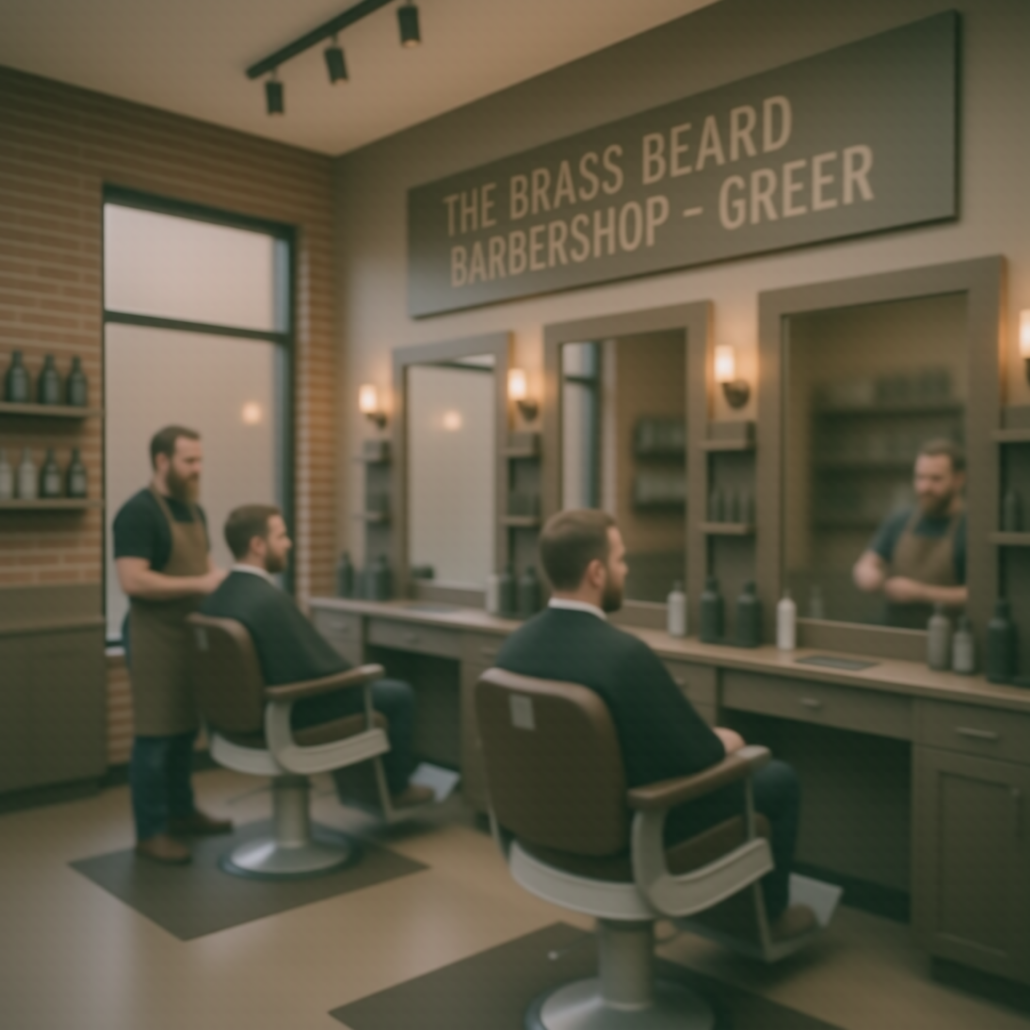 The Brass Beard Barbershop - Greer — Classic Barbershop